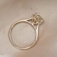 1.58ct Old-Cut Diamond Solitaire Ring 18ct Yellow Gold from Ace Jewellery, Leeds