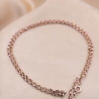 9ct Rose Gold Oval Belcher Chain 22″ from Ace Jewellery, Leeds