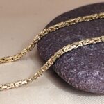 9ct Yellow Gold Brizantine Link Chain 20" from Ace Jewellery, Leeds