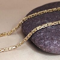 9ct Yellow Gold Brizantine Link Chain 20" from Ace Jewellery, Leeds