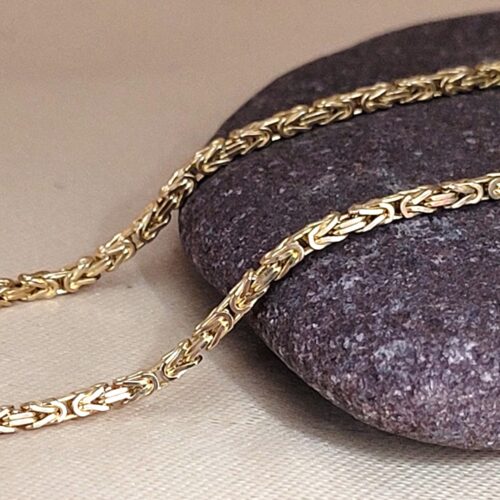 9ct Yellow Gold Brizantine Link Chain 20" from Ace Jewellery, Leeds