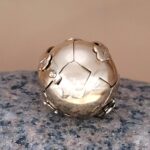 9ct Yellow Gold & Silver Masonic Freemason Ball Orb Pendant from Ace Jewellery, Leeds