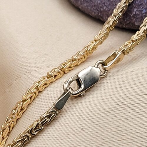 9ct Yellow Gold Brizantine Link Chain 20" from Ace Jewellery, Leeds