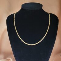 9ct Yellow Gold Brizantine Link Chain 20" from Ace Jewellery, Leeds