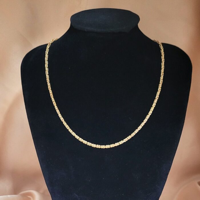 9ct Yellow Gold Brizantine Link Chain 20" from Ace Jewellery, Leeds