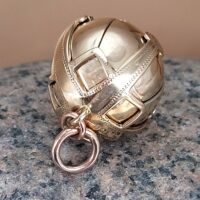 9ct Yellow Gold & Silver Masonic Freemason Ball Orb Pendant from Ace Jewellery, Leeds