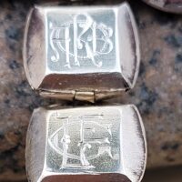 9ct Yellow Gold & Silver Masonic Freemason Ball Orb Pendant from Ace Jewellery, Leeds