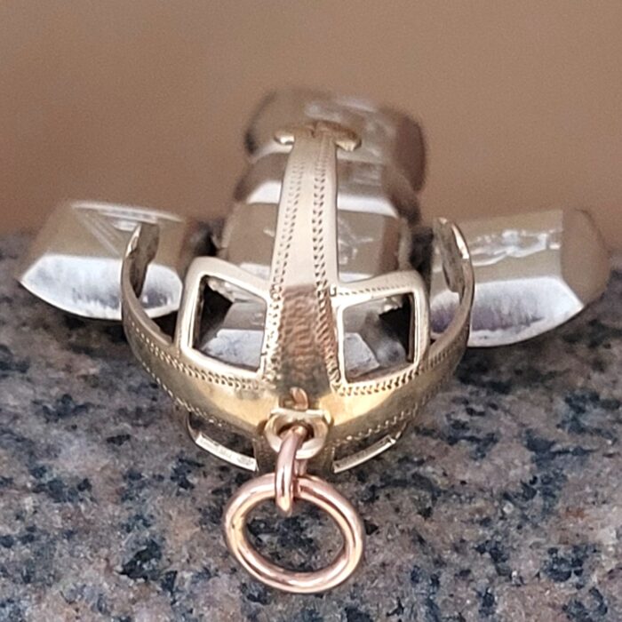 9ct Yellow Gold & Silver Masonic Freemason Ball Orb Pendant from Ace Jewellery, Leeds