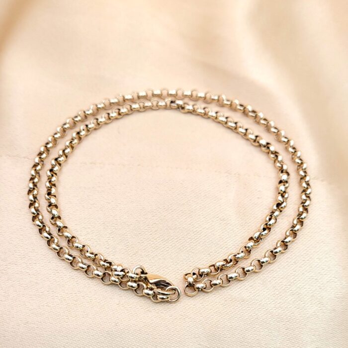 9ct Yellow Gold Belcher Chain 18" from Ace Jewellery, Leeds