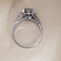 0.68ct Diamond Antique Ring Platinum from Ace Jewellery, Leeds