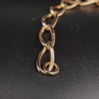 9ct Yellow Gold Large Open Curb Link T-Bar Bracelet from Ace Jewellery, Leeds