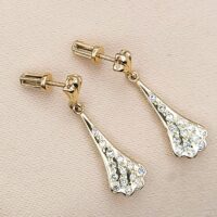 0.30ct Diamond Drop Earrings 18ct Yellow Gold from Ace Jewellery, Leeds