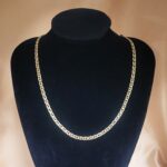 9ct Yellow Gold Laddered Curb Chain 19" from Ace Jewellery, Leeds