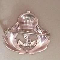 Royal Naval Regimental Military Brooch 9ct Yellow Gold from Ace Jewellery, Leeds