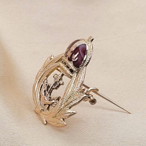 Royal Naval Regimental Military Brooch 9ct Yellow Gold from Ace Jewellery, Leeds