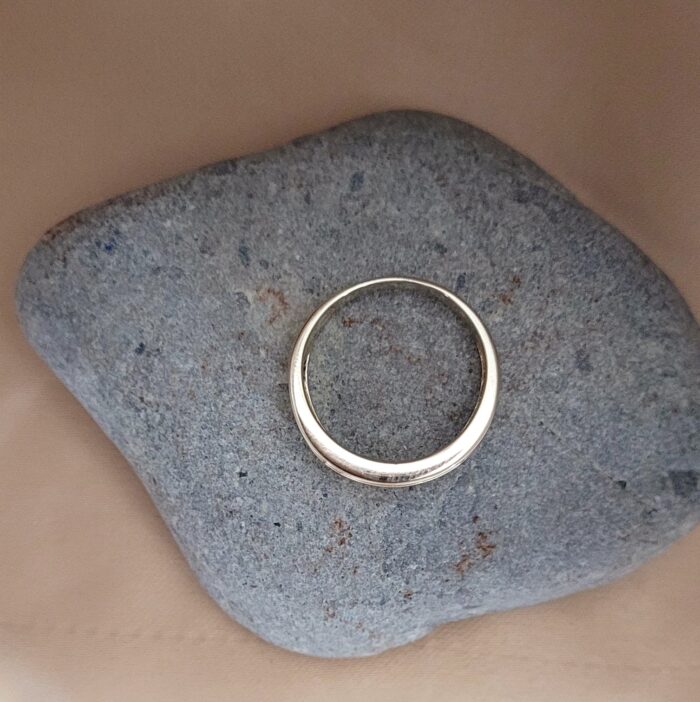 9ct Yellow Gold Three-Row Channel-Set 0.50ct Diamond Ring from Ace Jewellery, Leeds