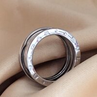 Bvlgari B.zero1 Wedding Ring 18ct White Gold from Ace Jewellery, Leeds