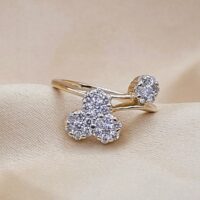 0.70ct Diamond Cluster Ring 18ct Yellow Gold from Ace Jewellery, Leeds