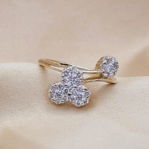 0.70ct Diamond Cluster Ring 18ct Yellow Gold from Ace Jewellery, Leeds