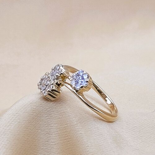 0.70ct Diamond Cluster Ring 18ct Yellow Gold from Ace Jewellery, Leeds