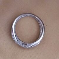 0.50ct Diamond Crossover Ring 18ct White Gold from Ace Jewellery, Leeds