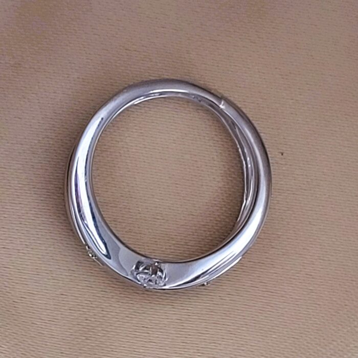 0.50ct Diamond Crossover Ring 18ct White Gold from Ace Jewellery, Leeds