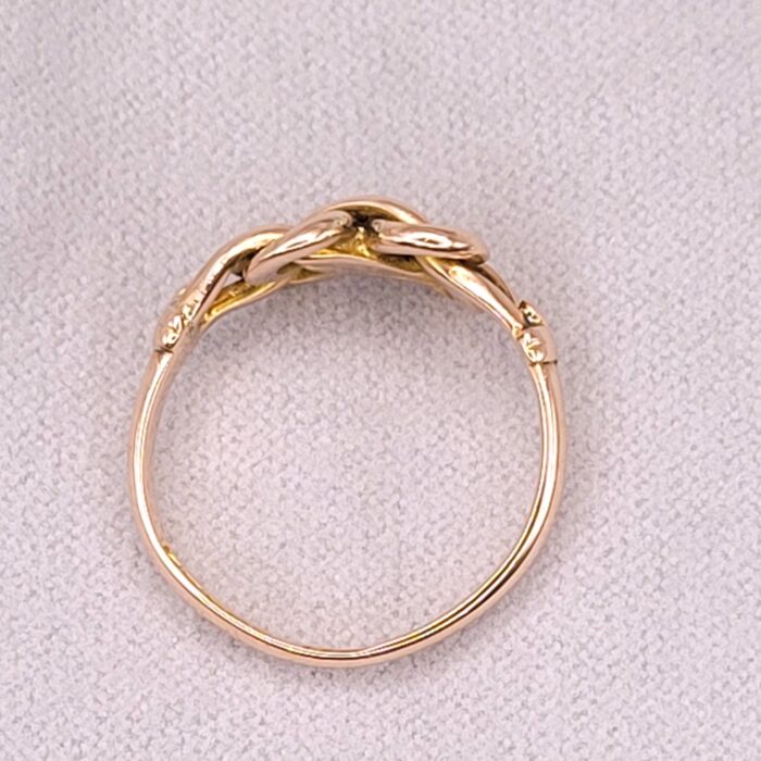 9ct Rose Gold Antique Knot Ring from Ace Jewellery, Leeds