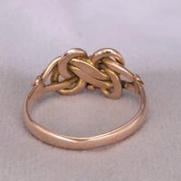 9ct Rose Gold Antique Knot Ring from Ace Jewellery, Leeds