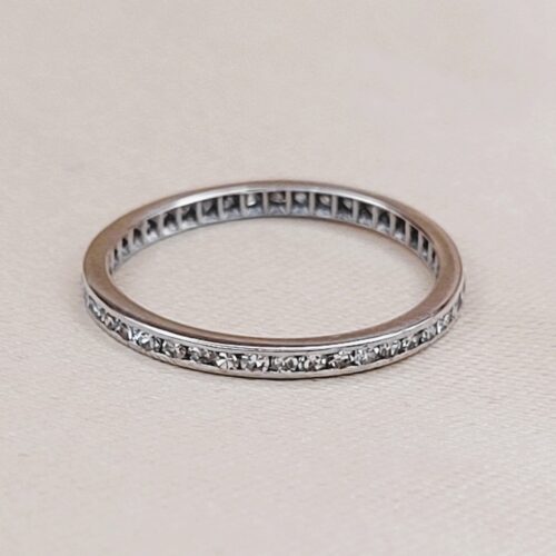 0.50ct Diamond Full Eternity Ring Platinum from Ace Jewellery, Leeds