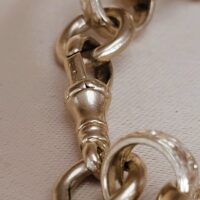 9ct Yellow Gold Engraved Belcher Link Bracelet from Ace Jewellery, Leeds