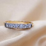 0.30ct Diamond Half Eternity Ring 18ct Yellow Gold from Ace Jewellery, Leeds