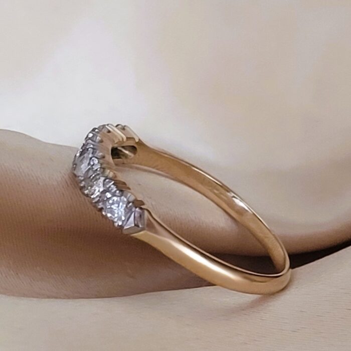 0.30ct Diamond Half Eternity Ring 18ct Yellow Gold from Ace Jewellery, Leeds