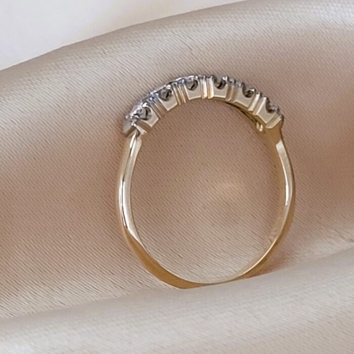 0.30ct Diamond Half Eternity Ring 18ct Yellow Gold from Ace Jewellery, Leeds
