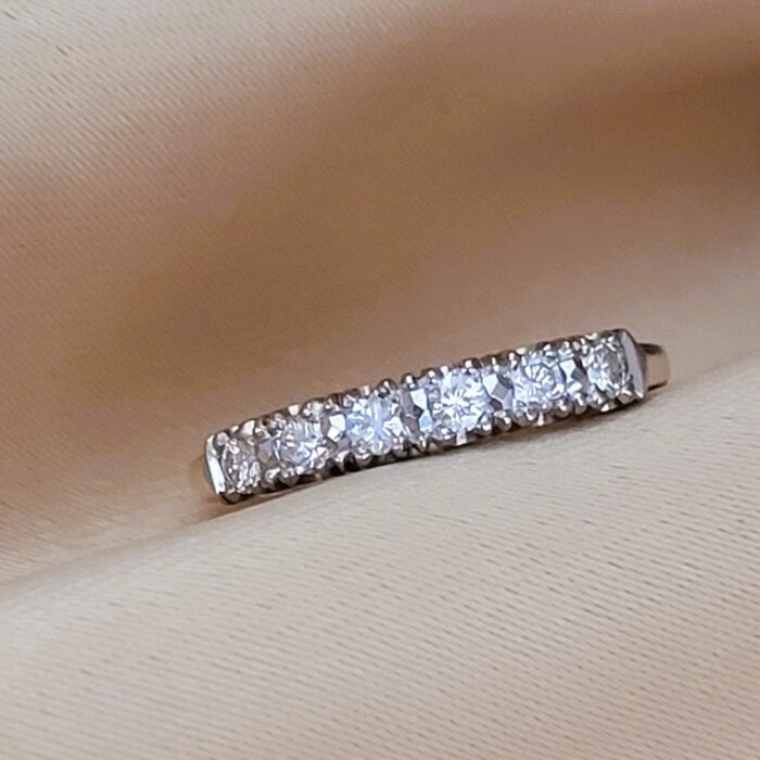 0.30ct Diamond Half Eternity Ring 18ct Yellow Gold from Ace Jewellery, Leeds