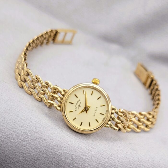 9ct Yellow Gold Ladies' Rotary Watch from Ace Jewellery, Leeds