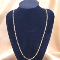9ct Yellow Gold Diamond-Cut Belcher Chain from Ace Jewellery, Leeds