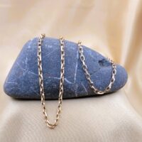 9ct Yellow Gold Diamond-Cut Belcher Chain from ace Jewellery, Leeds