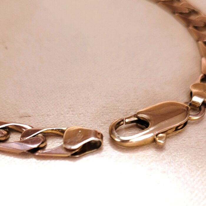 9ct Yellow Gold Curb Bracelet from Ace Jewellery, Leeds