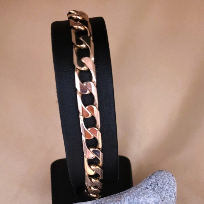 9ct Yellow Gold Curb Bracelet from Ace Jewellery, Leeds