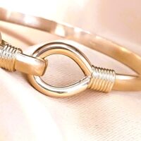 9ct Yellow Gold Gucci-Style Bangle from Ace Jewellery, Leeds