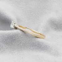 0.25ct Diamond Solitaire Ring 9ct Yellow Gold from Ace Jewellery, Leeds