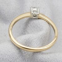 0.25ct Diamond Solitaire Ring 9ct Yellow Gold from Ace Jewellery, Leeds