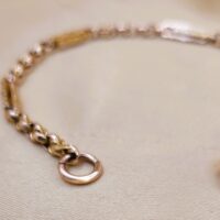 9ct Yellow Gold Antique Fancy Albert Chain Bracelet from Ace Jewellery, Leeds