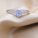 0.20ct Round Diamond Cluster Ring 18ct White Gold from Ace Jewellery, Leeds