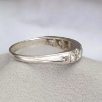 18ct White Gold 0.50ct Diamond Half Eternity Ring from Ace Jewellery, Leeds