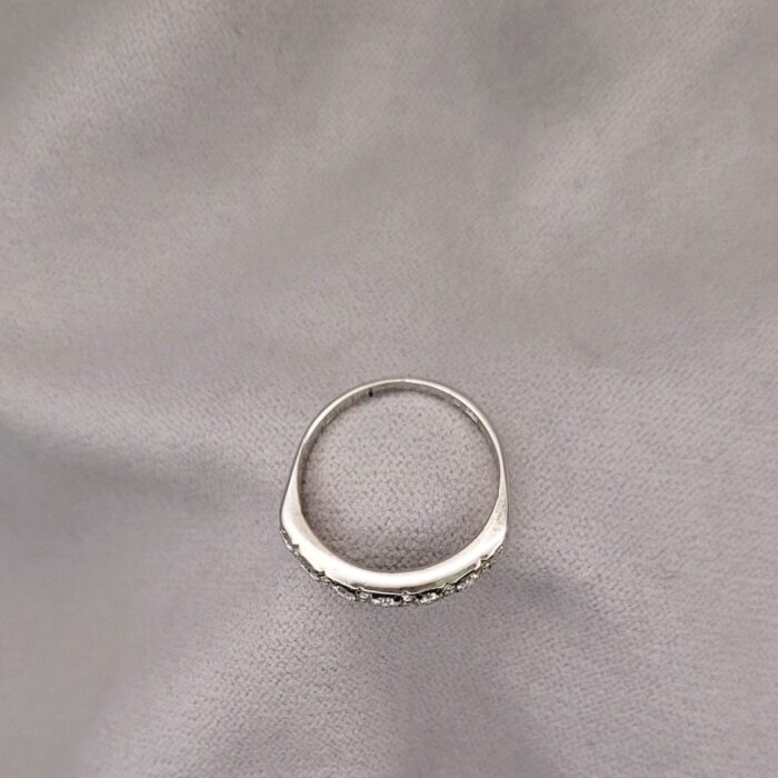 18ct White Gold 0.50ct Diamond Half Eternity Ring from Ace Jewellery, Leeds