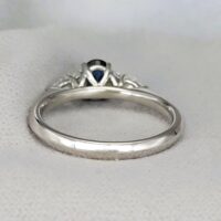 0.92ct Sapphire & Diamond Ring Platinum from Ace Jewellery, Leeds
