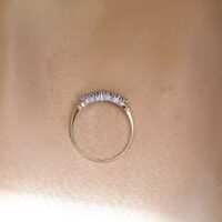 0.15ct Diamond Half Wishbone Ring 9ct Yellow Gold from Ace Jewellery, Leeds