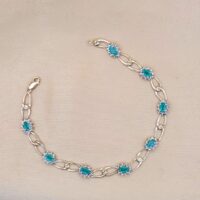 2.56ct Emerald & Diamond Bracelet 9ct Yellow Gold from Ace Jewellery, Leeds