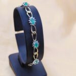 2.56ct Emerald & Diamond Bracelet 9ct Yellow Gold from Ace Jewellery, Leeds